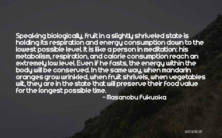 Shrivels Quotes By Masanobu Fukuoka Shrivels Quotes By Masanobu Fukuoka
