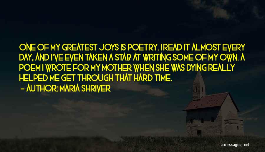 Shriver Quotes By Maria Shriver