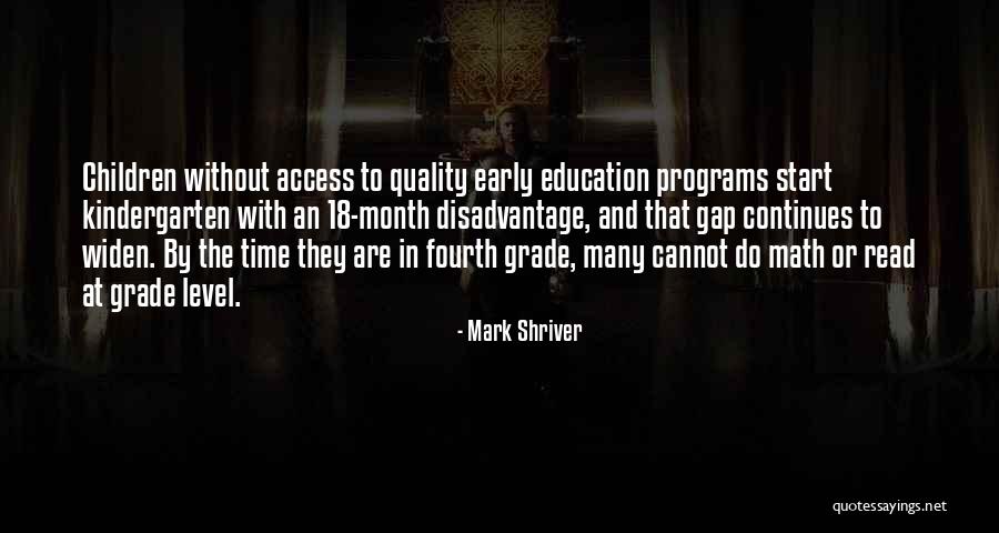 Shriver Quotes By Mark Shriver