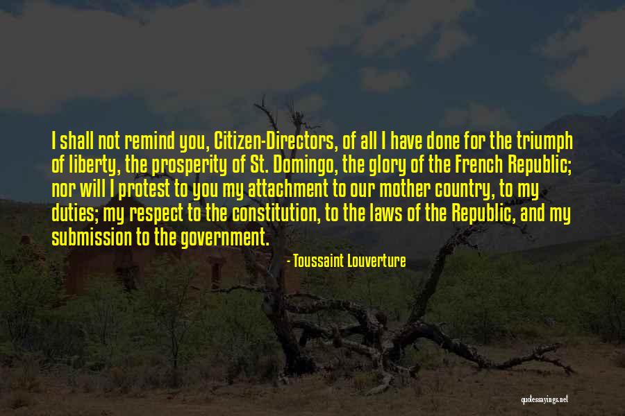 Shrouded Timewarped Quotes By Toussaint Louverture Shrouded Timewarped Quotes By Toussaint Louverture