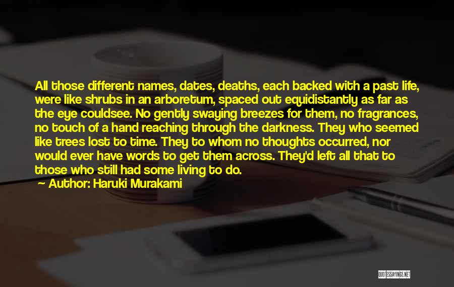 Shrubs Quotes By Haruki Murakami