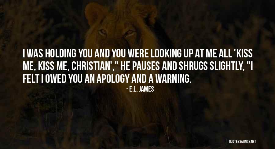 Shrugs Quotes By E.L. James Shrugs Quotes By E.L. James