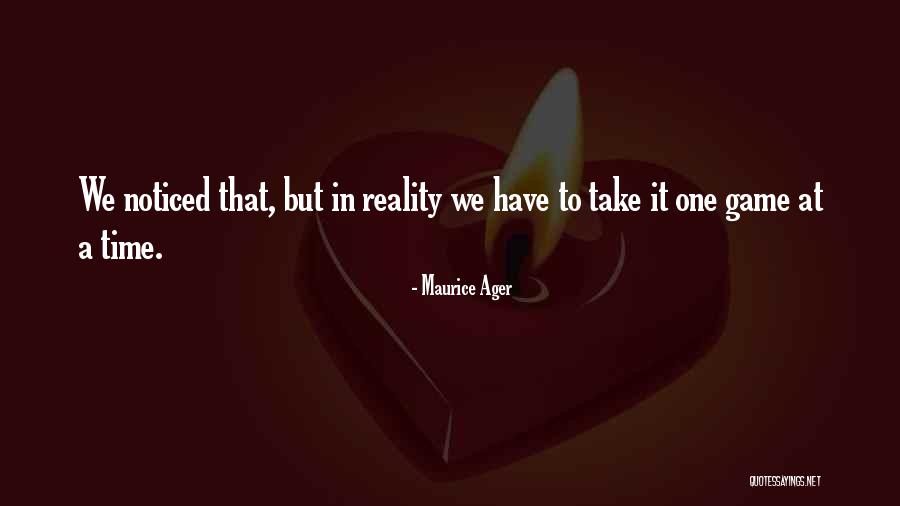 Shuala Titi Quotes By Maurice Ager