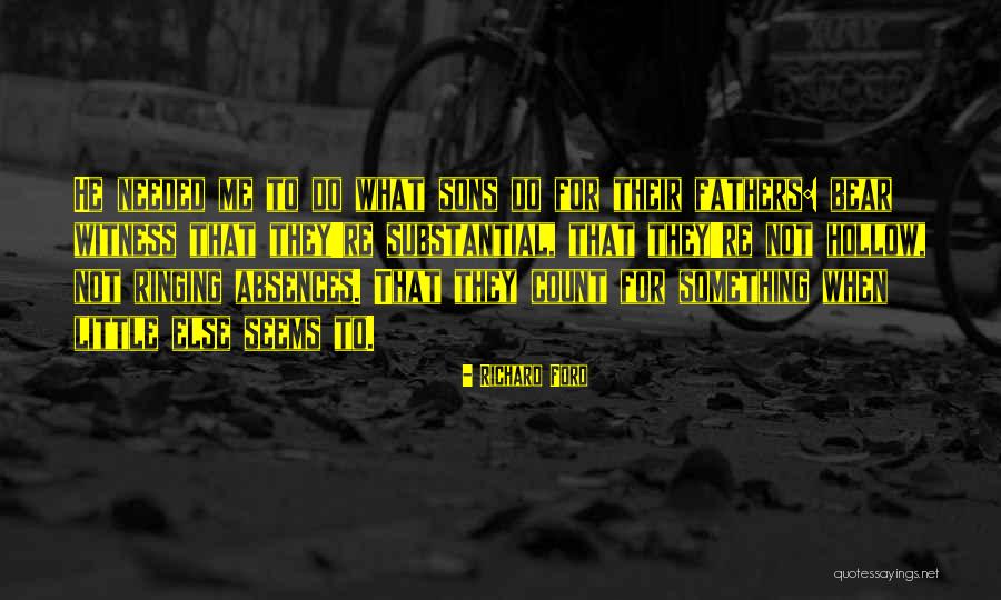 Shuanghuan Quotes By Richard Ford Shuanghuan Quotes By Richard Ford