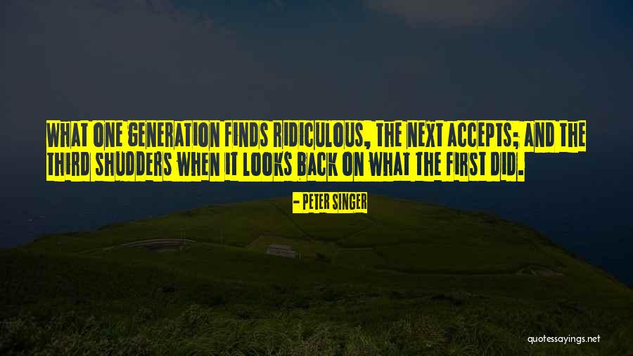 Shudders Quotes By Peter Singer Shudders Quotes By Peter Singer