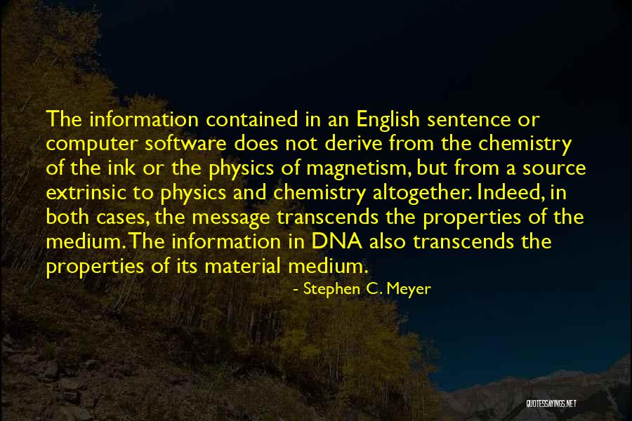 Shuddup Quotes By Stephen C. Meyer Shuddup Quotes By Stephen C. Meyer