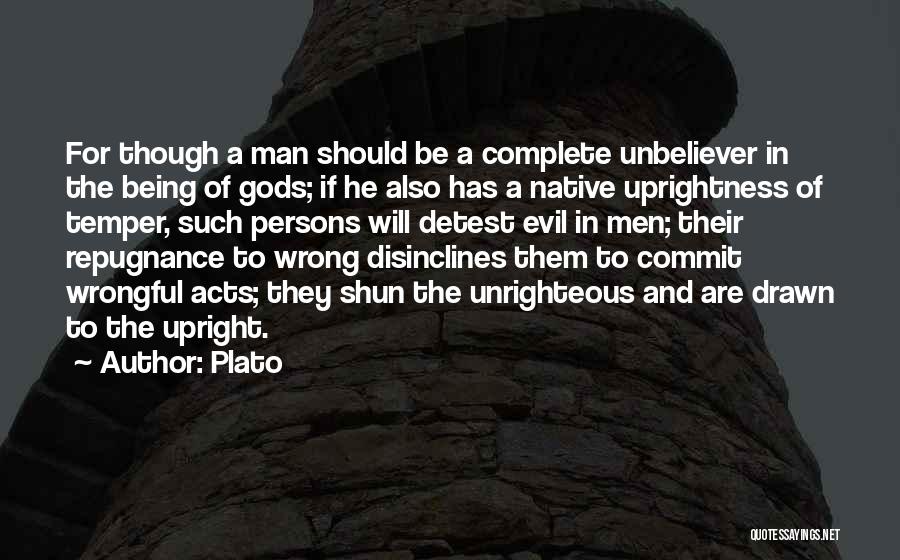 Shun Evil Quotes By Plato