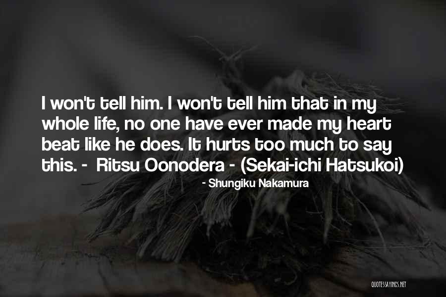 Shungiku Nakamura Quotes 1960737 Shungiku Nakamura Quotes 1960737