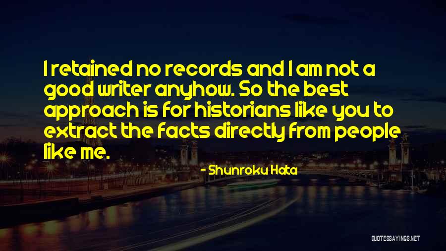 Shunroku Hata Quotes 325361