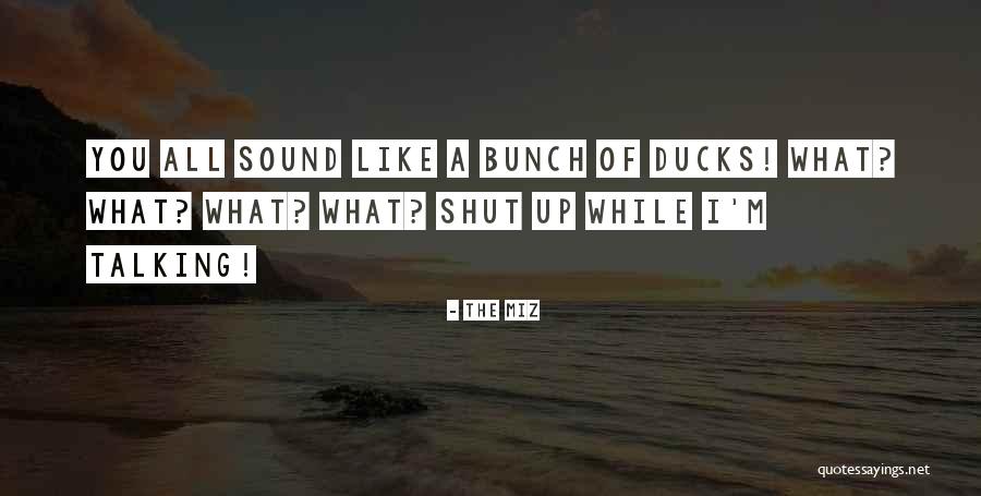 Shut Talking Quotes By The Miz Shut Talking Quotes By The Miz