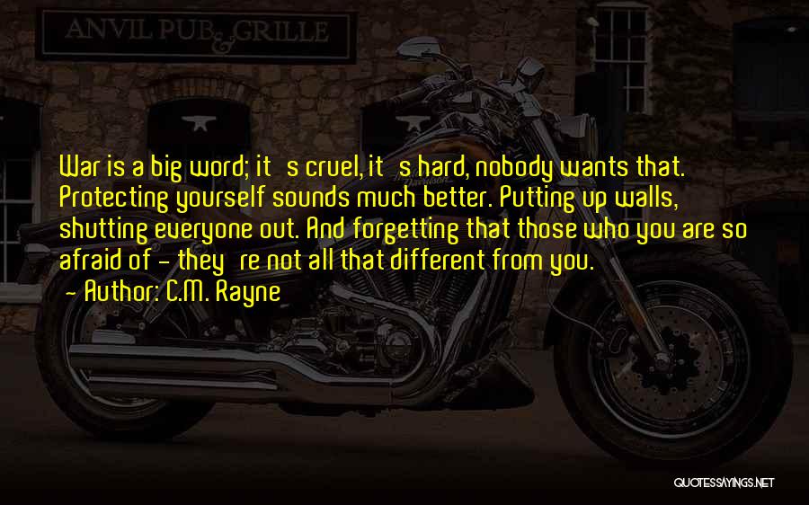 Shutting Up Quotes By C.M. Rayne