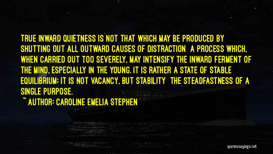 Shutting Your Mind Off Quotes By Caroline Emelia Stephen