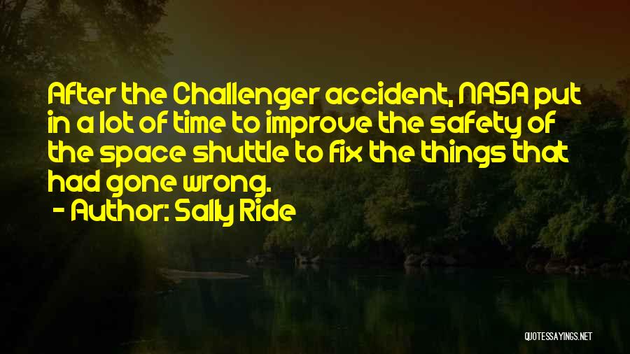 Shuttle Quotes By Sally Ride