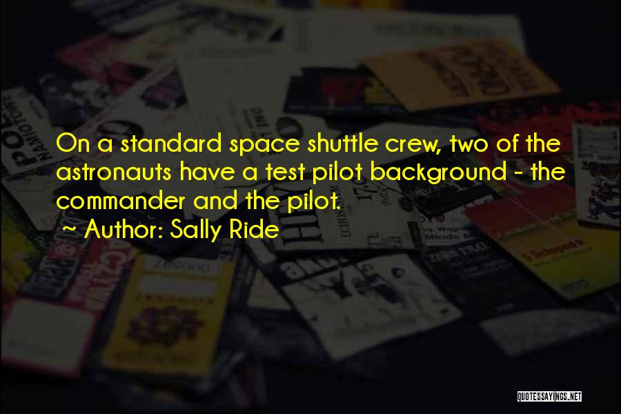 Shuttle Quotes By Sally Ride