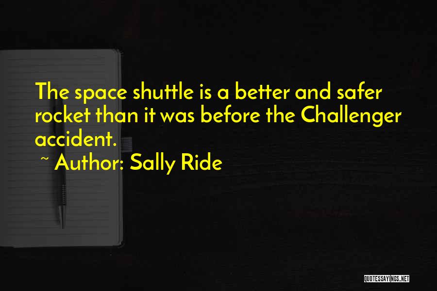 Shuttle Quotes By Sally Ride