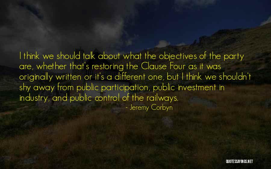 Shy Away Quotes By Jeremy Corbyn Shy Away Quotes By Jeremy Corbyn