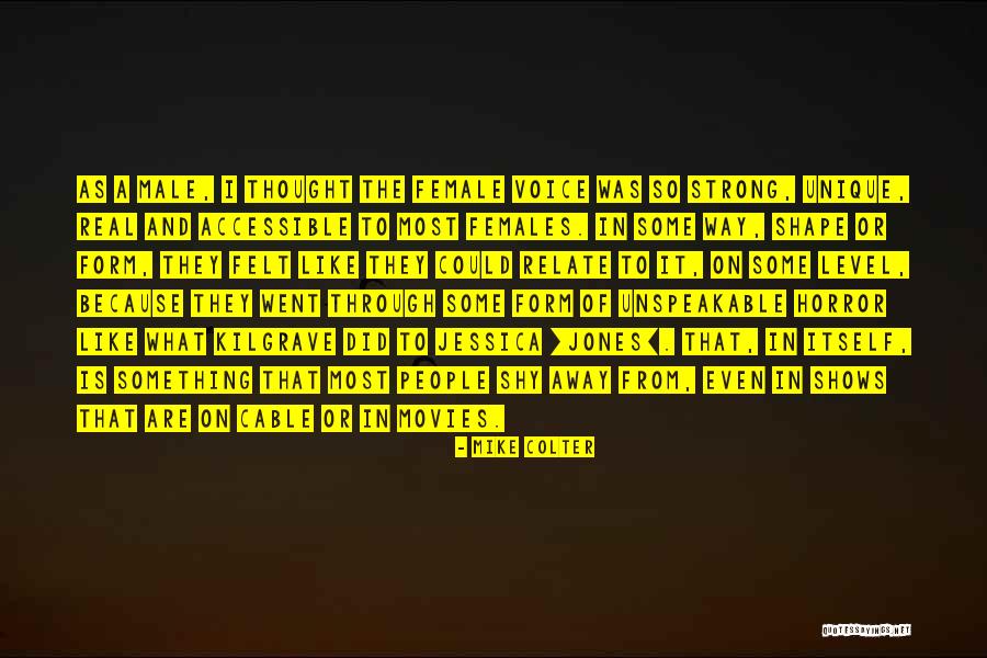 Shy Away Quotes By Mike Colter Shy Away Quotes By Mike Colter