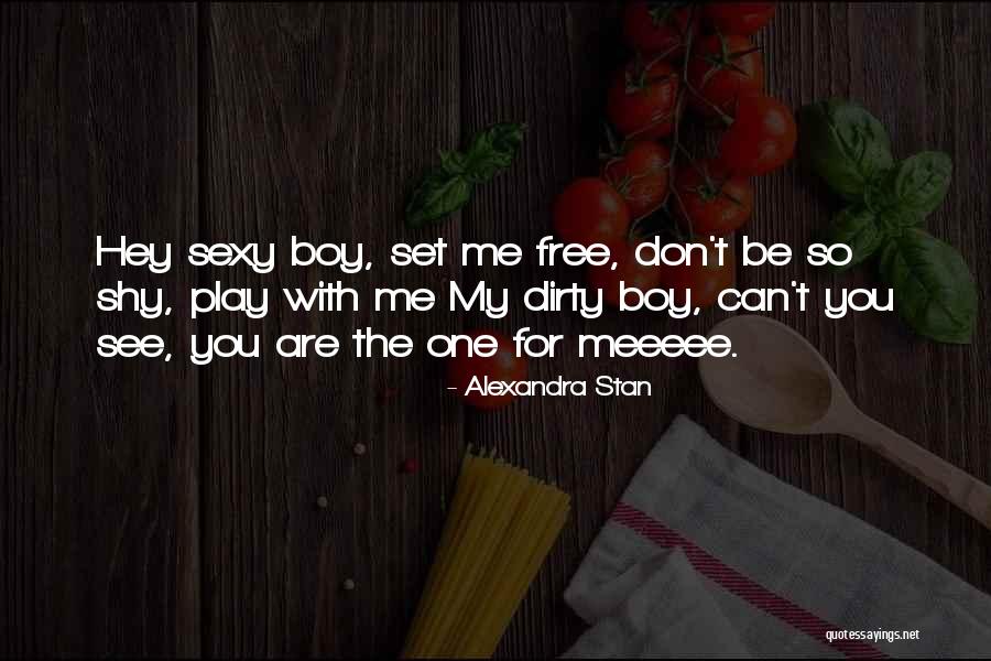 Shy Boys Quotes By Alexandra Stan Shy Boys Quotes By Alexandra Stan