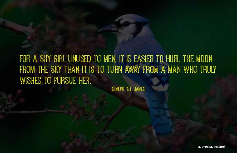 Shy Man Quotes By Simone St. James Shy Man Quotes By Simone St. James