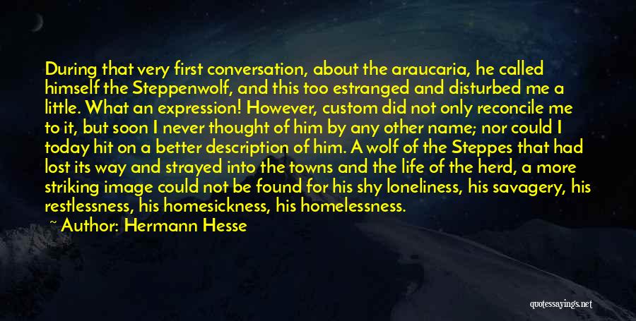 Shy Quotes By Hermann Hesse