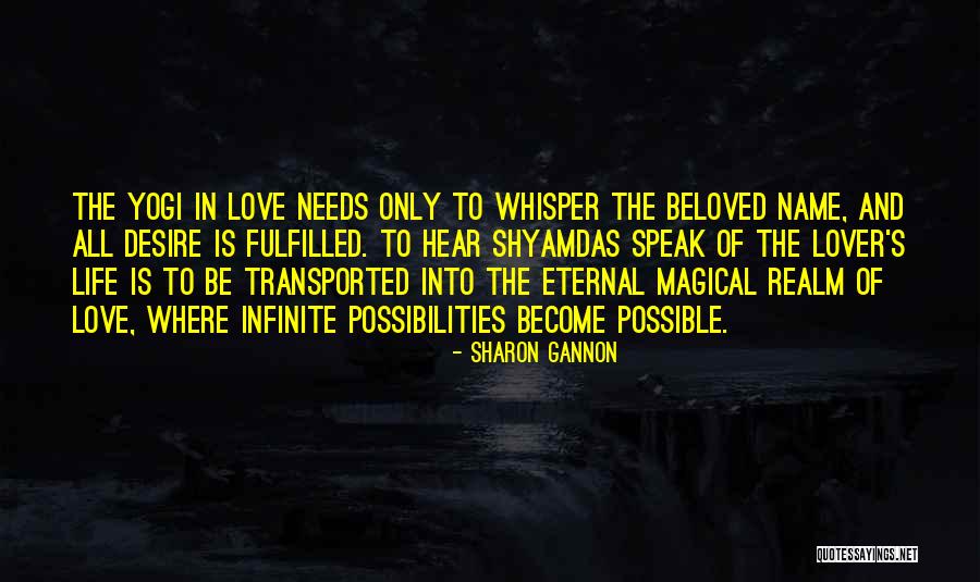 Shyamdas Quotes By Sharon Gannon