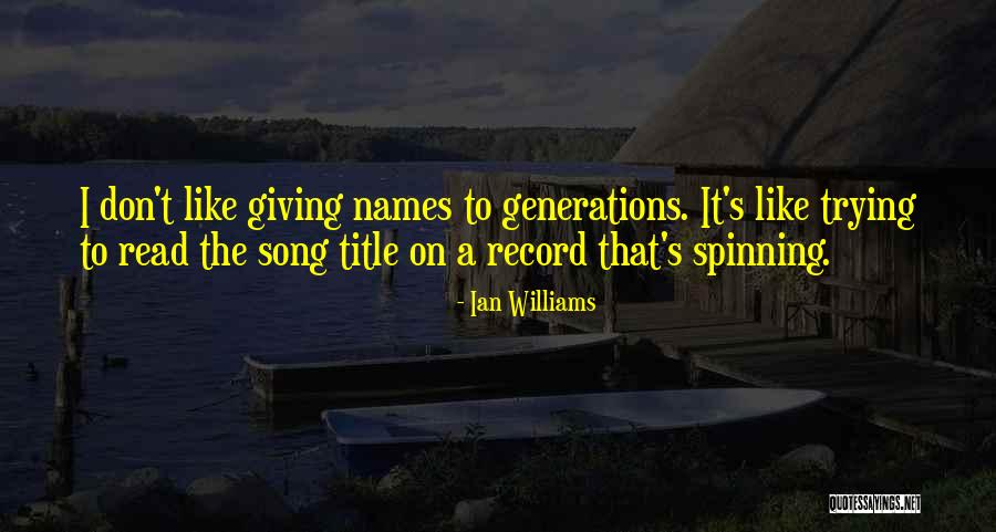 Siakang Quotes By Ian Williams Siakang Quotes By Ian Williams