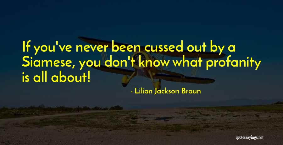 Siamese Cats Quotes By Lilian Jackson Braun Siamese Cats Quotes By Lilian Jackson Braun