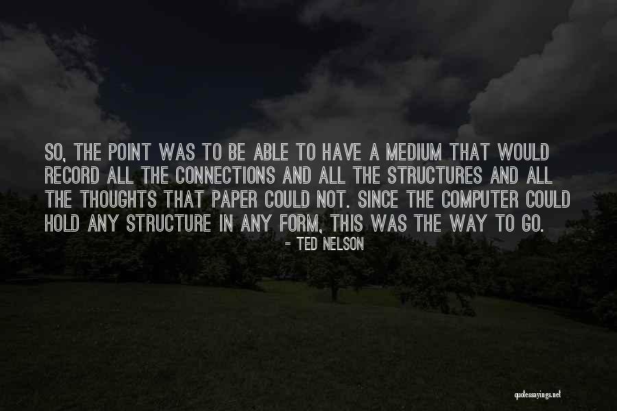 Siaminingcom Quotes By Ted Nelson Siaminingcom Quotes By Ted Nelson