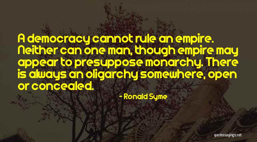 Sian Berry Quotes By Ronald Syme Sian Berry Quotes By Ronald Syme