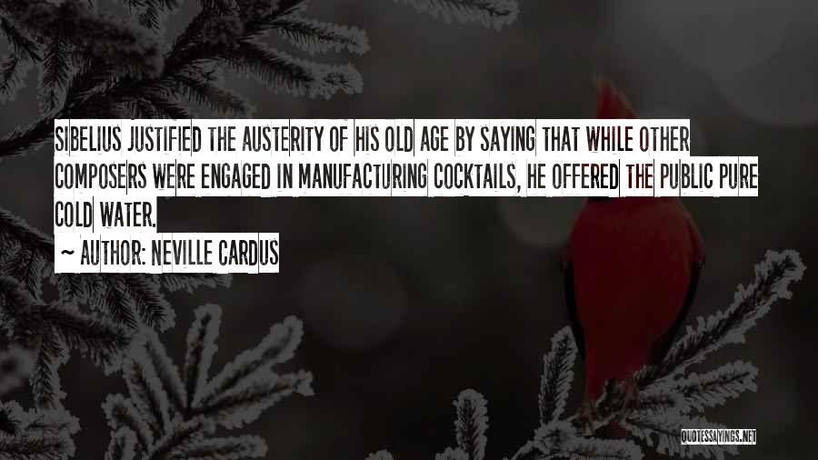 Sibelius Quotes By Neville Cardus