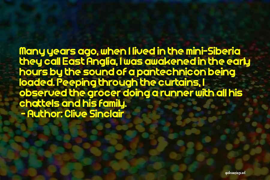 Siberia Quotes By Clive Sinclair