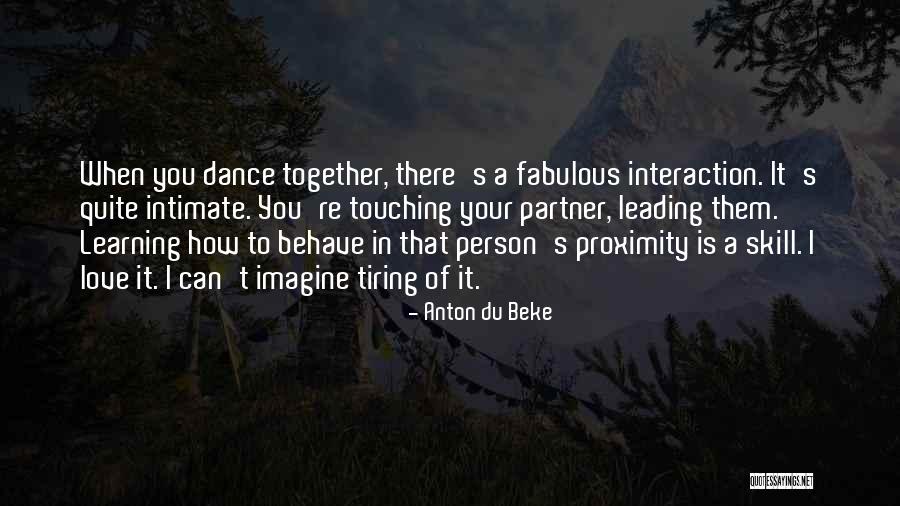 Sibling Sleepovers Quotes By Anton Du Beke Sibling Sleepovers Quotes By Anton Du Beke