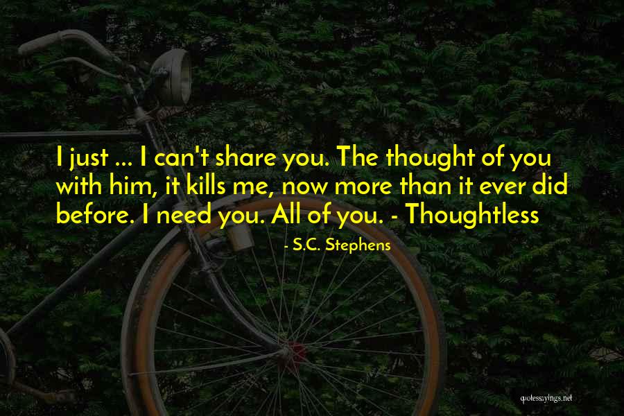 Sibuk Mikirin Quotes By S.C. Stephens Sibuk Mikirin Quotes By S.C. Stephens