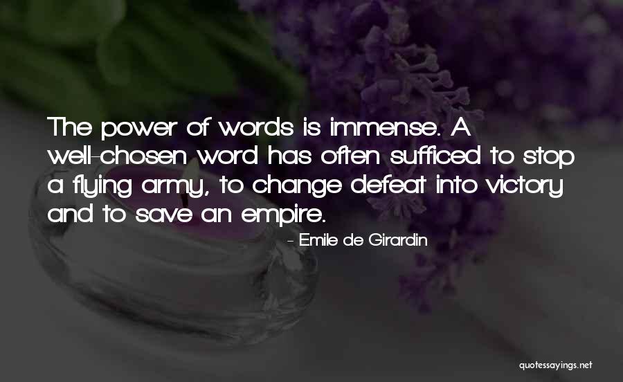 Siccar Quotes By Emile De Girardin Siccar Quotes By Emile De Girardin