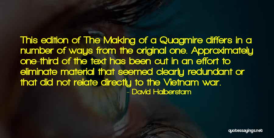 Sicence Fiction Quotes By David Halberstam Sicence Fiction Quotes By David Halberstam