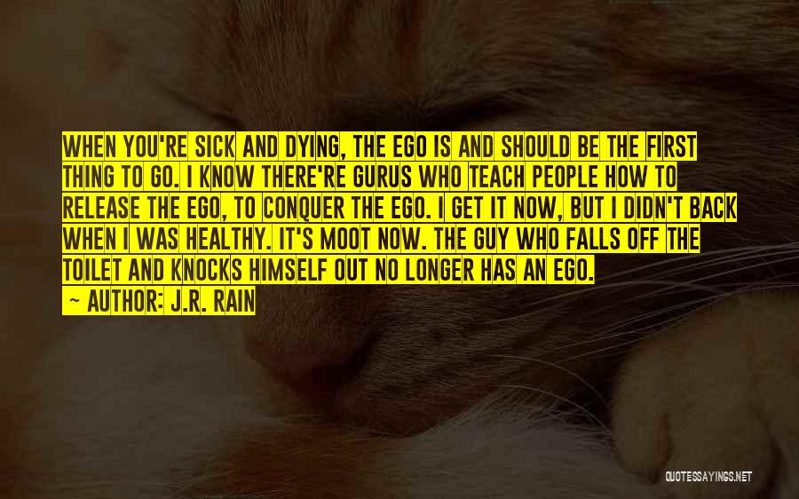 Sick And Dying Quotes By J.R. Rain