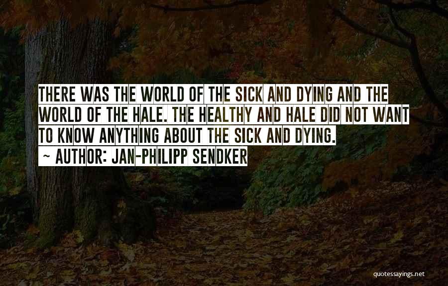 Sick And Dying Quotes By Jan-Philipp Sendker