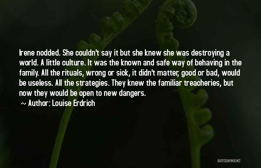 Sick Family Quotes By Louise Erdrich