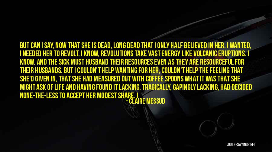 Sick Husband Quotes By Claire Messud Sick Husband Quotes By Claire Messud