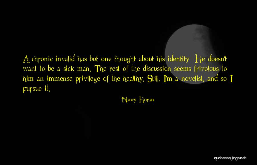 Sick Illness Quotes By Nancy Horan Sick Illness Quotes By Nancy Horan