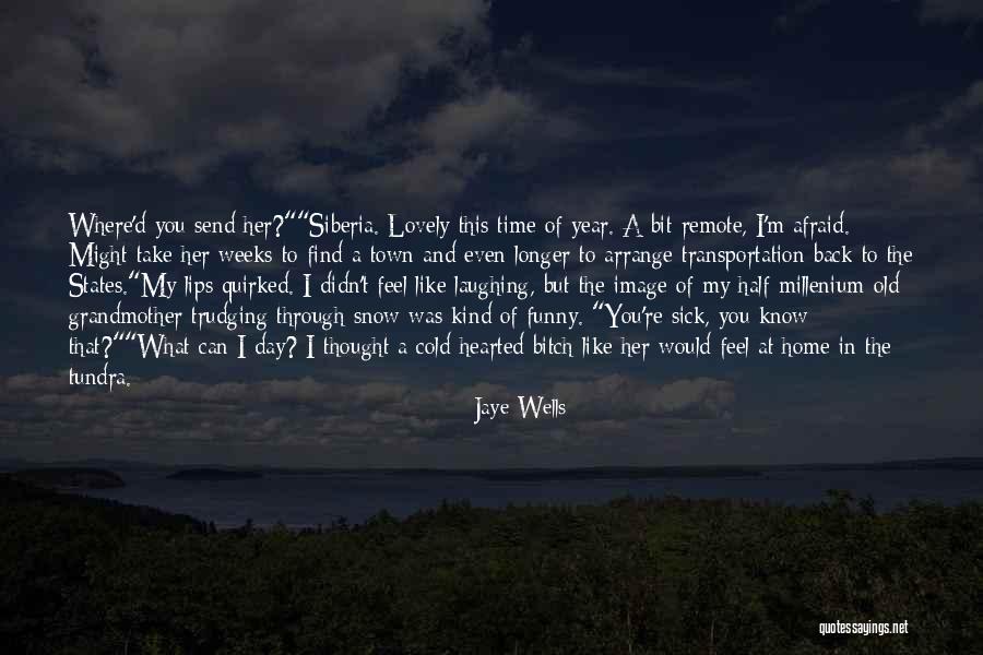 Sick Of Snow Quotes By Jaye Wells Sick Of Snow Quotes By Jaye Wells
