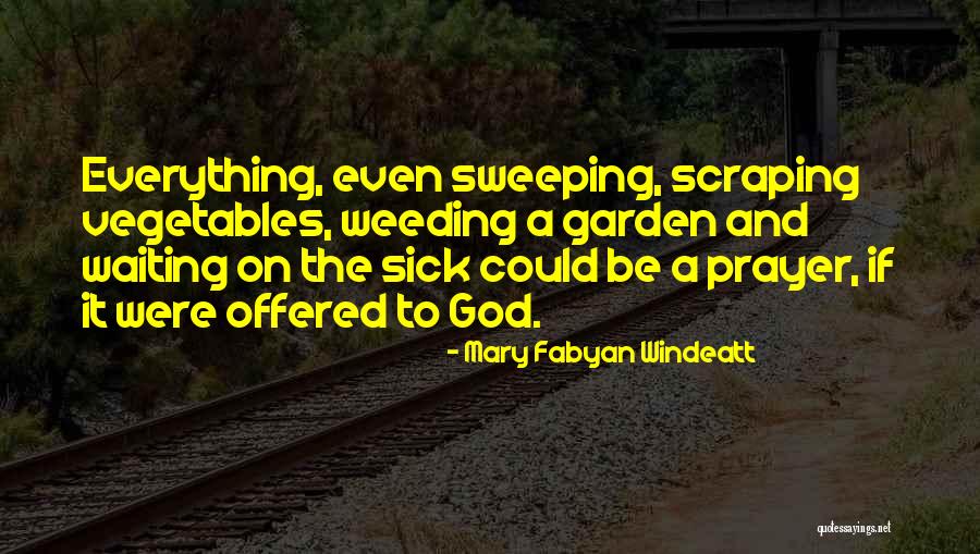 Sick Of Waiting For You Quotes By Mary Fabyan Windeatt