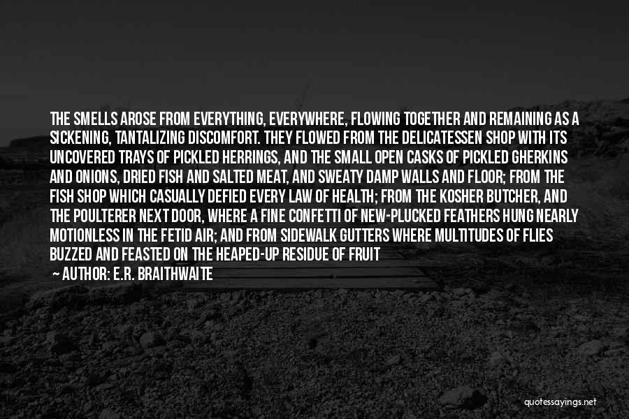 Sickening Quotes By E.R. Braithwaite Sickening Quotes By E.R. Braithwaite