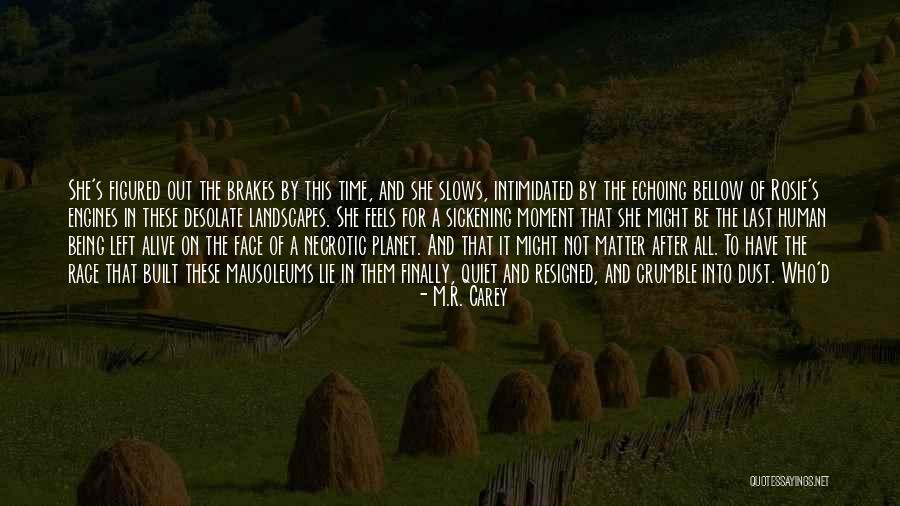 Sickening Quotes By M.R. Carey Sickening Quotes By M.R. Carey