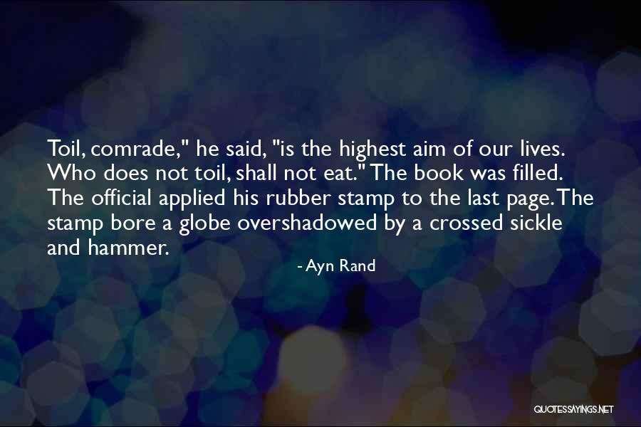 Sickle Quotes By Ayn Rand Sickle Quotes By Ayn Rand