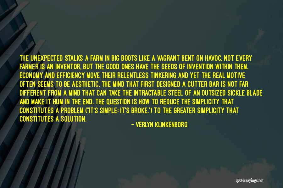 Sickle Quotes By Verlyn Klinkenborg