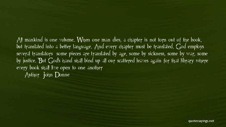 Sickness And God Quotes By John Donne