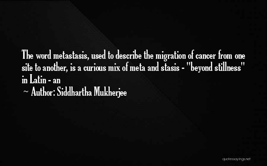 Siddhartha Quotes By Siddhartha Mukherjee