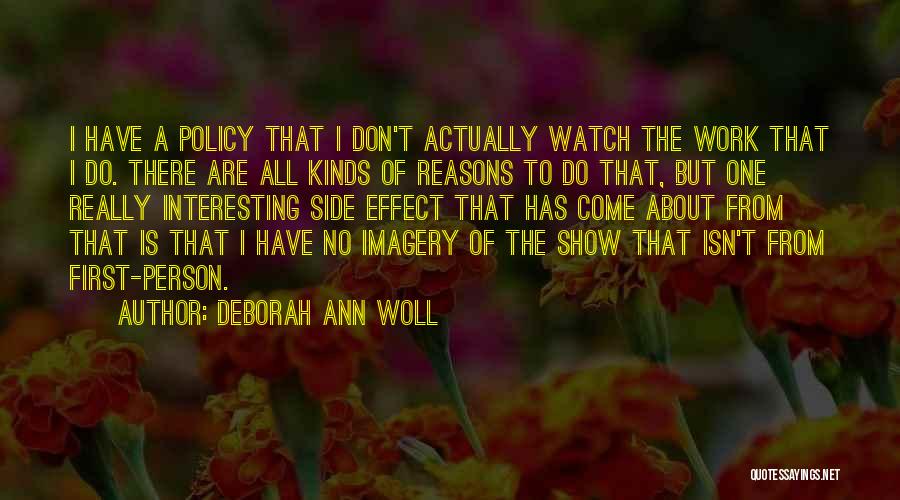 Side Effect Quotes By Deborah Ann Woll