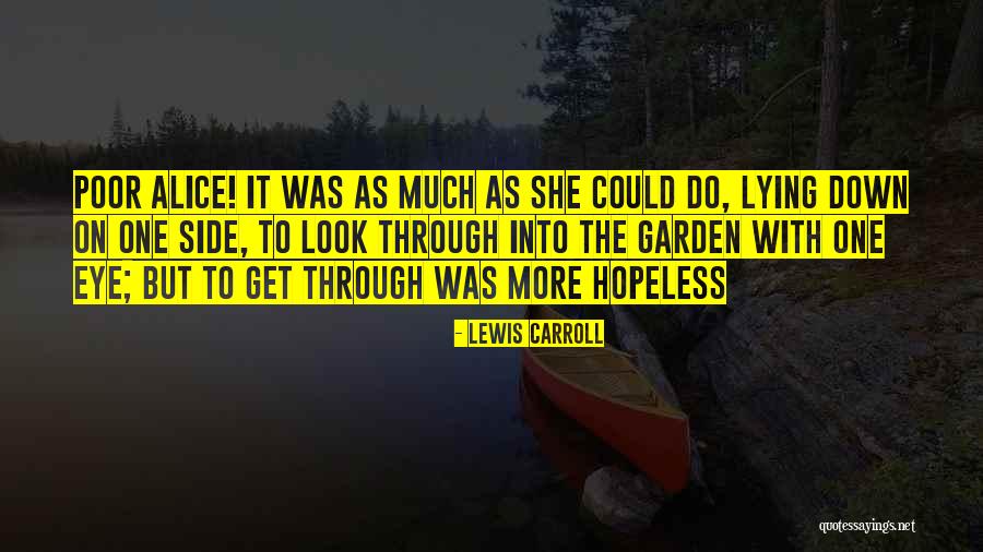 Side Eye Quotes By Lewis Carroll Side Eye Quotes By Lewis Carroll